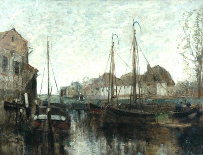 Ein niederländischer Kanal von Alfred Gibson William